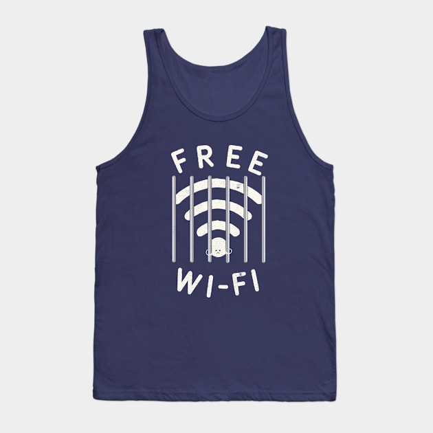 Free Wi-Fi Tank Top by shadyjibes